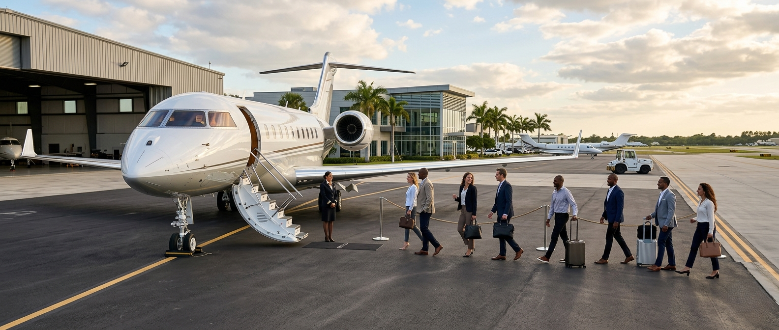 Private Group Charter Flights